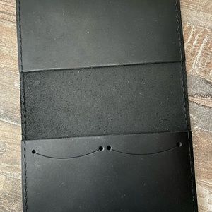 Portland leather goods passport holder